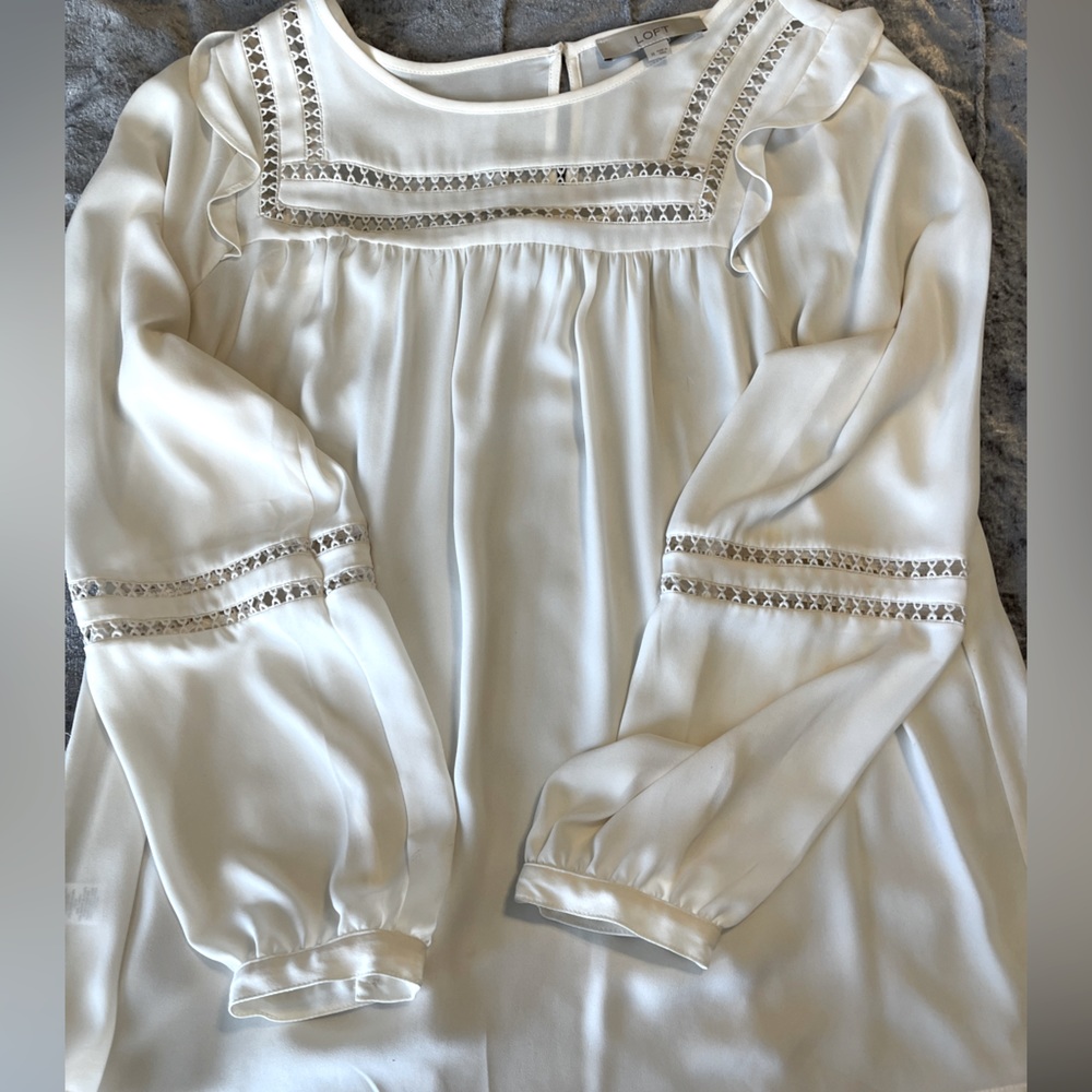 Loft long sleeve blouse